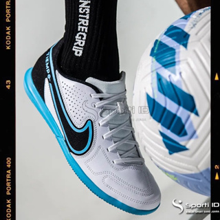 Sepatu Futsal Nike Legend 9 Club IC - White Baltic Blue DA1189-146 Original