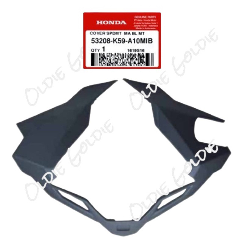 53208-K59-A10MIB Cover Spedo Meter Vario 125 150 LED 2015-2017 Biru Doff