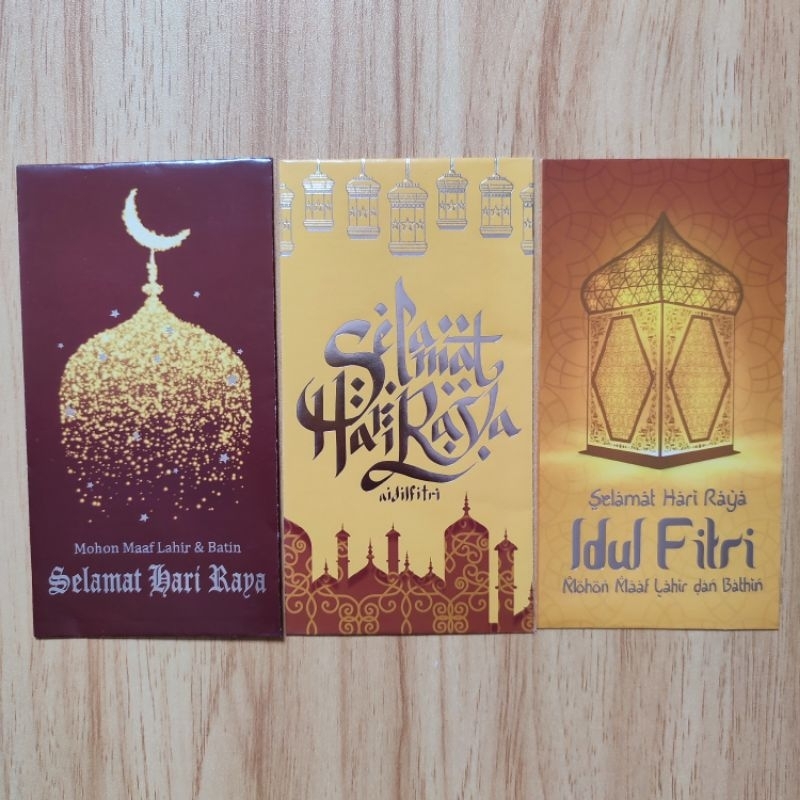 

Amplop Lebaran Premium/ Amplop Lebaran Idul Fitri (isi 5 pcs/Uang tidak dilipat)