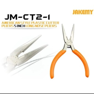 Jakemy Tang Lancip Mini 5inch JM-CT2-1 Pegangan Tangan Karet Anti Slip