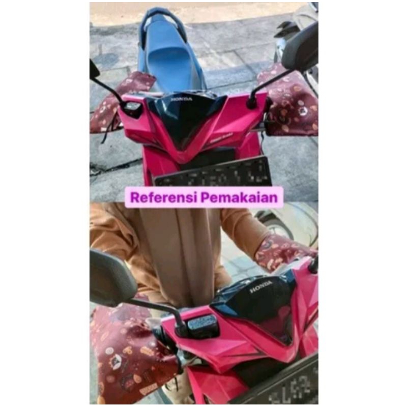 Sarung tangan stang motor / Sarung tangan motor / pelindung tangan / sarung motor