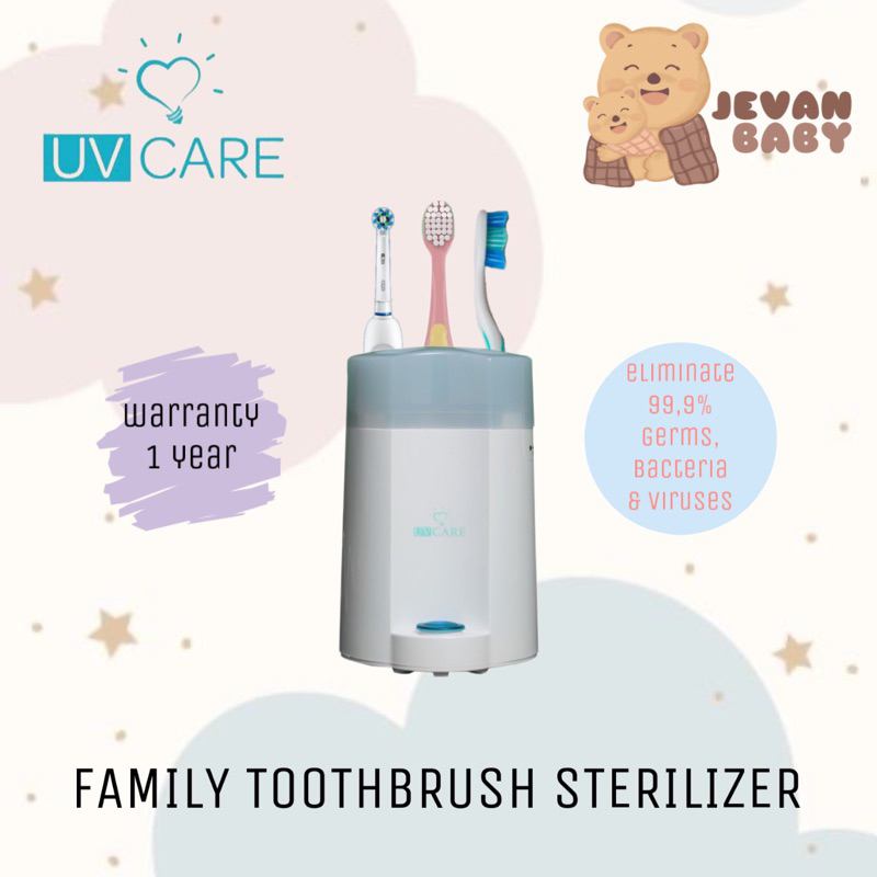 UVCARE Family Toothbrush Sterilizer