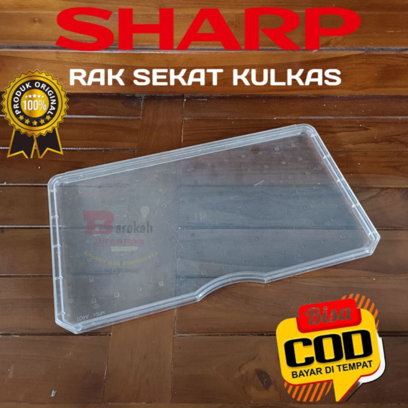 AMBALAN Rak Tatakan Lemari Es Sharp Kulkas 1 Pintu dan 2 Pintu Ukuran 46,5 x 26cm Termurah Di Shopee