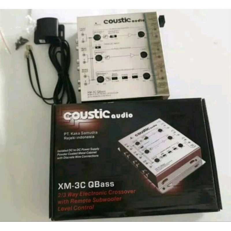 Crossover Aktif 3way Coustic Audio