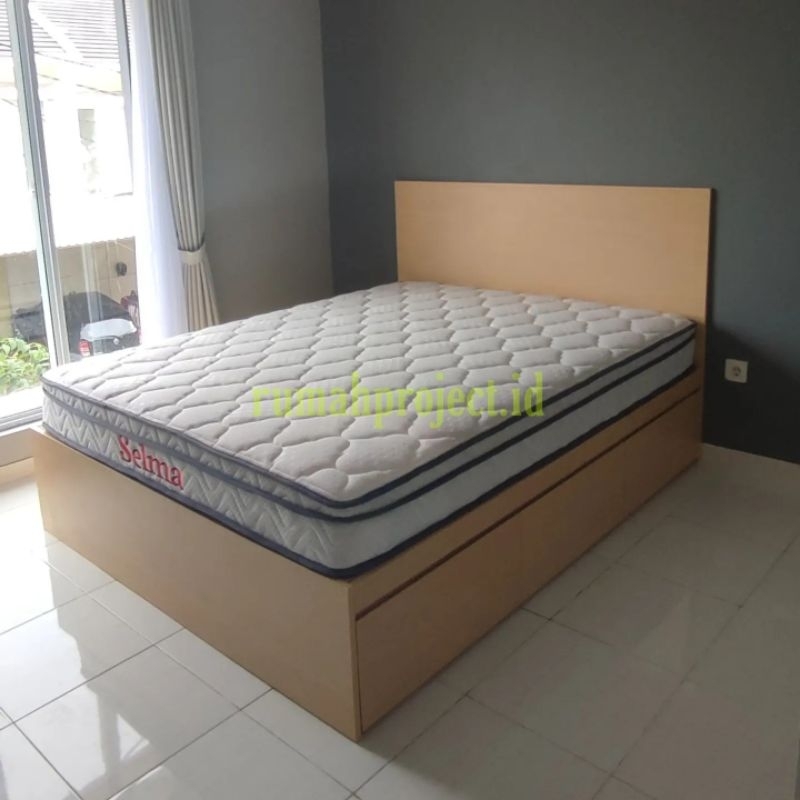 DIPAN MINIMALIS | STORAGE BED | DIPAN HPL