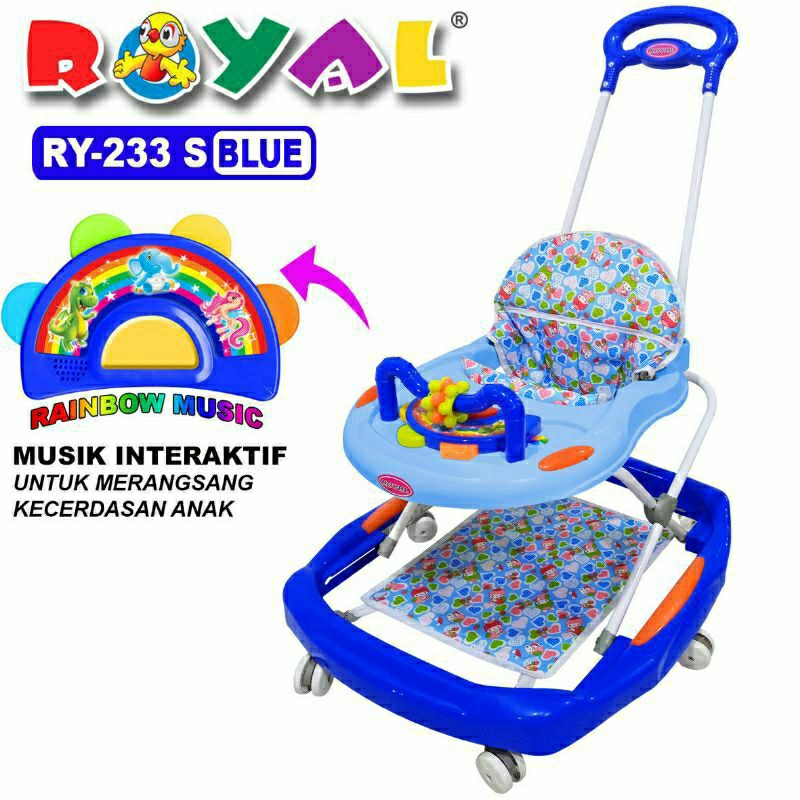 Baby Walker Royal RY 823 S / RY 826 S / RY 202 / RY 222 S / RY 233 S / RY 9988 S / RY 828 S Neo / RY 820 Neo Baby Walker Bayi Royal