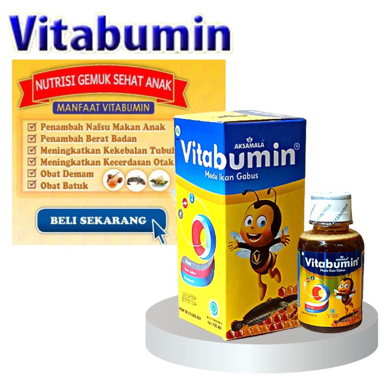 Vitabumin Nutrisi Penambah Nafsu Makan anak