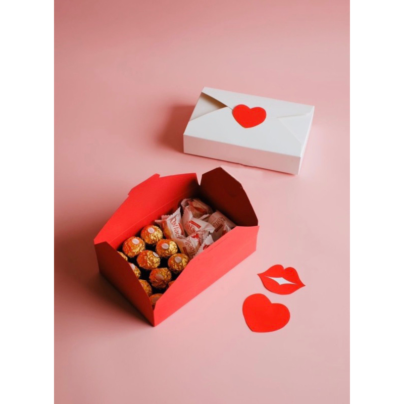 

(MIN 5 pcs)Envelope valentine box, box hampers bentuk amplop