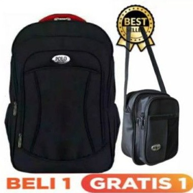 Promo Minggu ini RANSEL POLO + SLEMPANG BELI 1 GRATIS 1 ( HARGA GROSIR ) Tas Pria - Tas Sekolah - Tas Kerja - Tas Kantor - Tas Wanita - Tas Murah - Tas Slempang - Tas Pinggang - Tas Slingbag - Tas Slimbag - Tas Pakaian