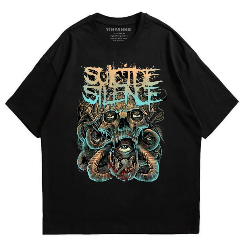Yinyang Clothing T-Shirt Band Suicide Silence Black