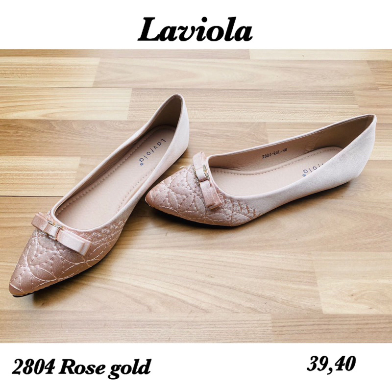 flatshoes warna rosegold geser&gt;&gt;