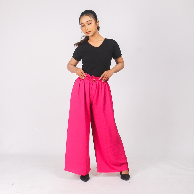 CELANA KULOT CRINKLE AIRFLOW JUMBO LOOSE PANTS HIGHWAIST   CRINKLE PREMIUM