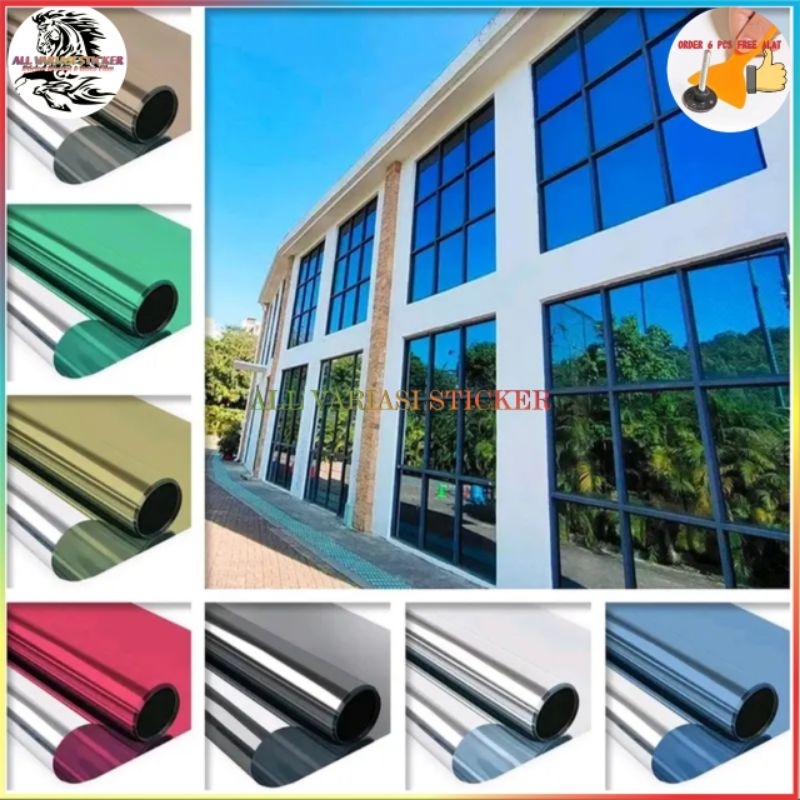 Stiker Kaca Film One way Cermin Untuk Sticker Kaca Jendela Rumah Dan Stiker Kaca Jendela Rumah/Kaca 