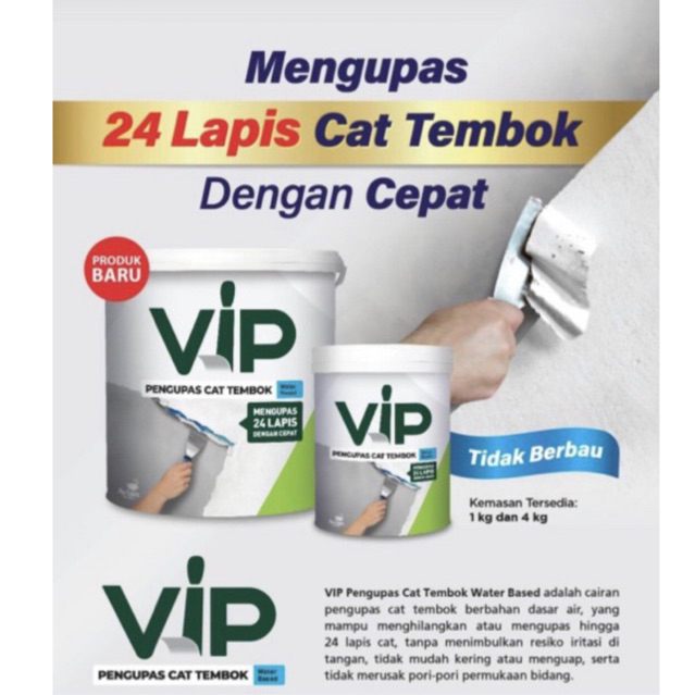 Pengupas Cat Tembok VIP by Avian Paint