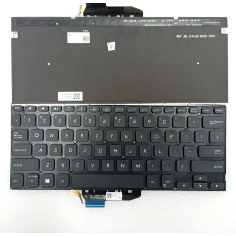 Keyboard Asus Vivobook TP412 TP412U TP412UA TP412D TP412FA Backlight