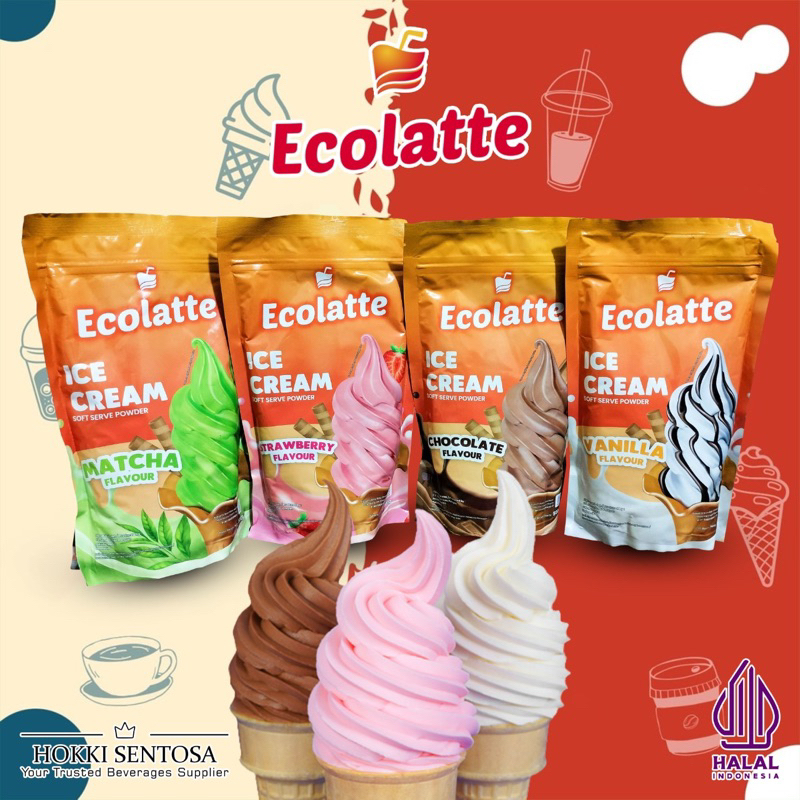 

Ecolatte Ice Cream powder