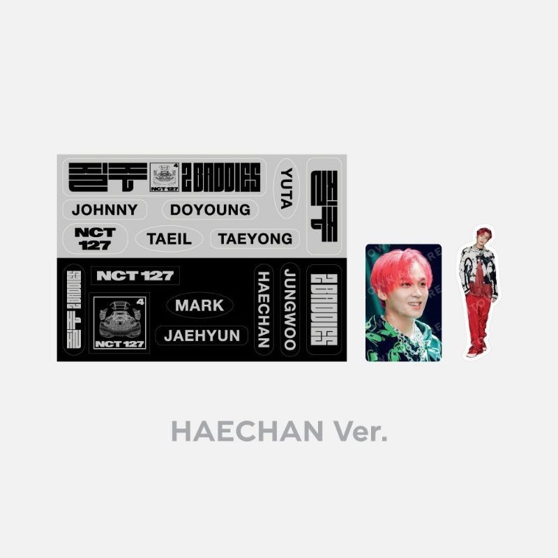 READY STOK TAKE ALL LUGGAGE STICKER 2 BADDIES HAECHAN SEALED + AR CINEMA DREAM SET + SELCA FORTUNE T