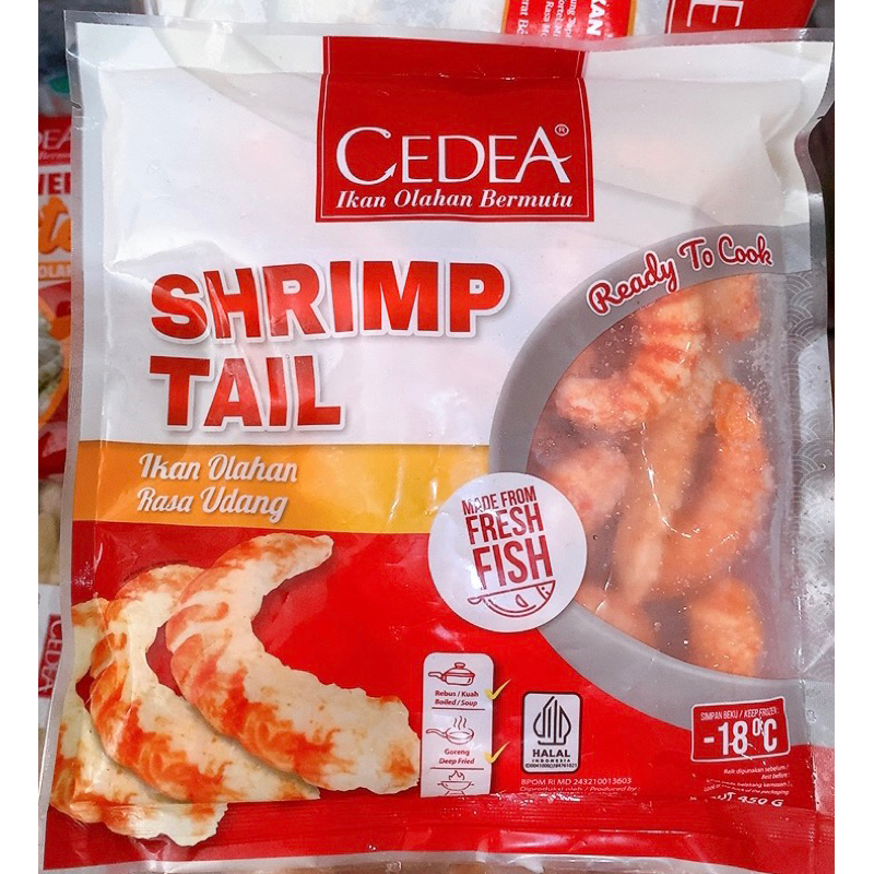 

Cedea Shrimp Tail (Ekor Udang)