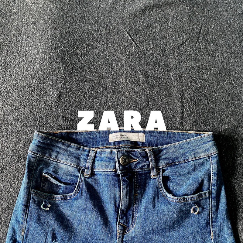 zara jeans / celana zara / celana panjang wanita / celana denim wanita