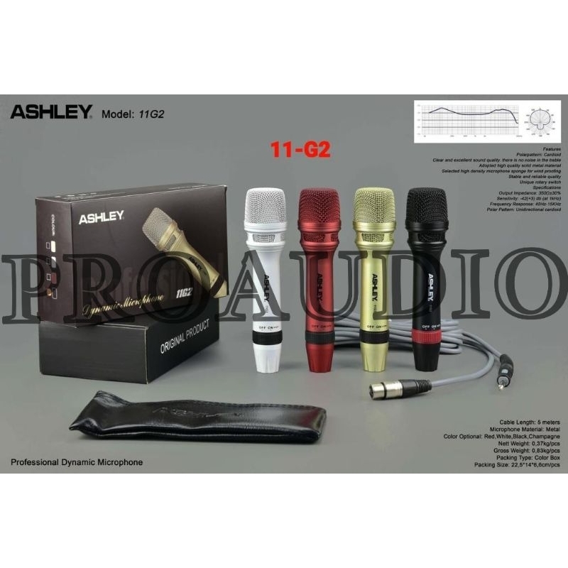 Mic Kabel Ashley 11g2 11 g2 / 11G2 11 G2 Original