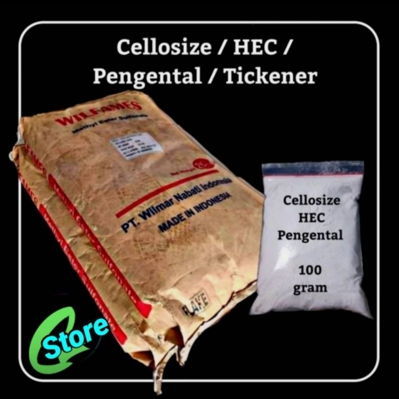 Cellosize HEC Powder 100 gr Pengental Sabun Cuci