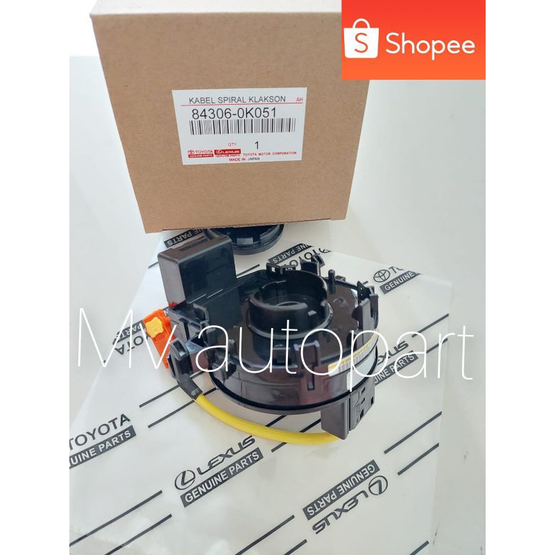 Kabel spiral pita stir klakson Toyota Yaris ori