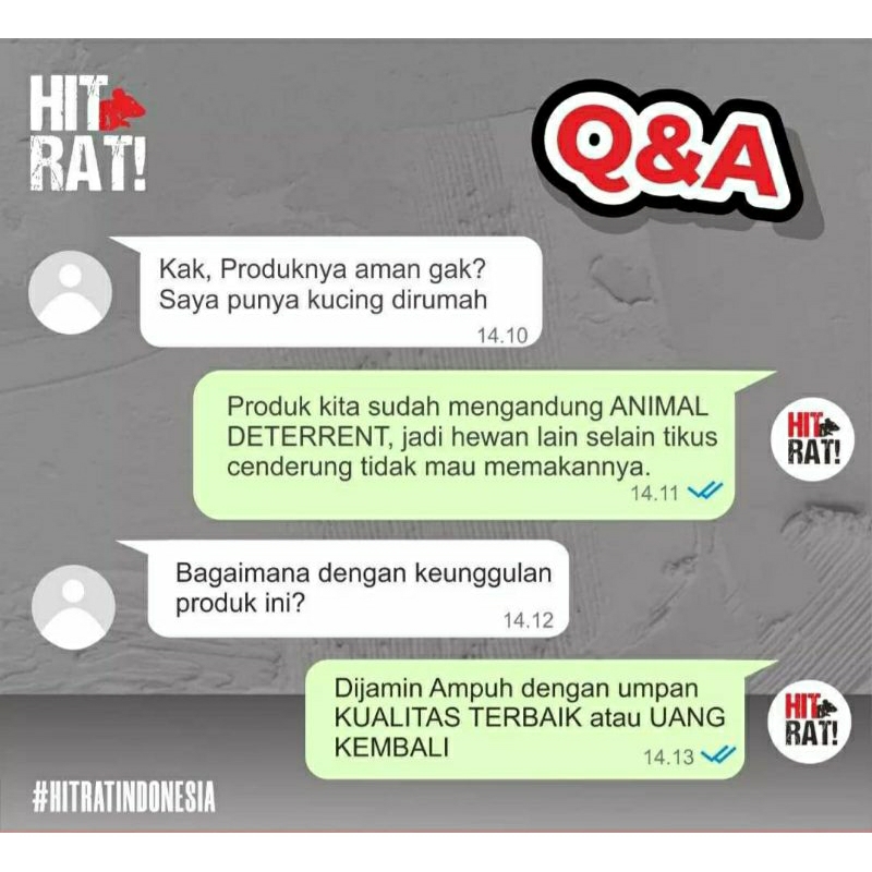 200 gram Racun Tikus Hit Rat Pembasmi Koloni Tikus Original Anti Tikus Solusi Basmi Tikus Secara Masal