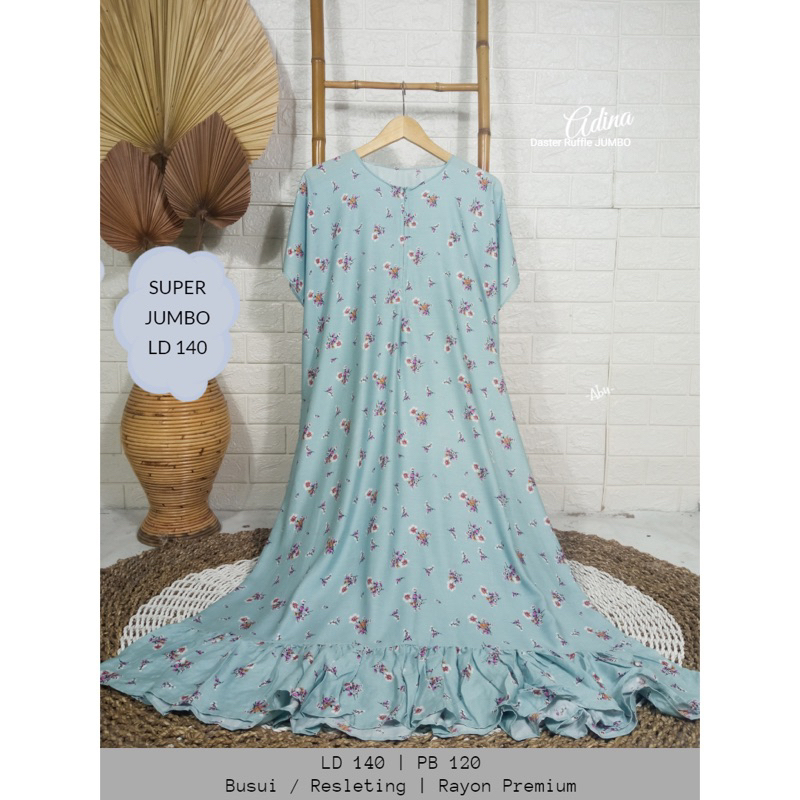 Daster Panjang untuk BB 100kg-120kg Ld 140cm super jumbo
