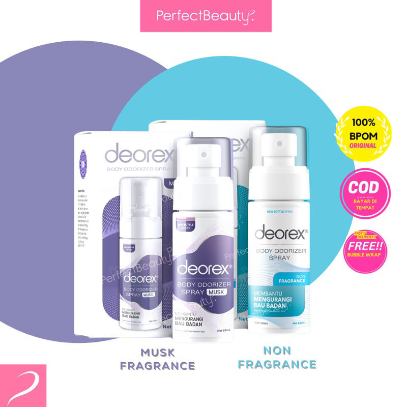 DEOREX Body Odorizer Spray (60ml)