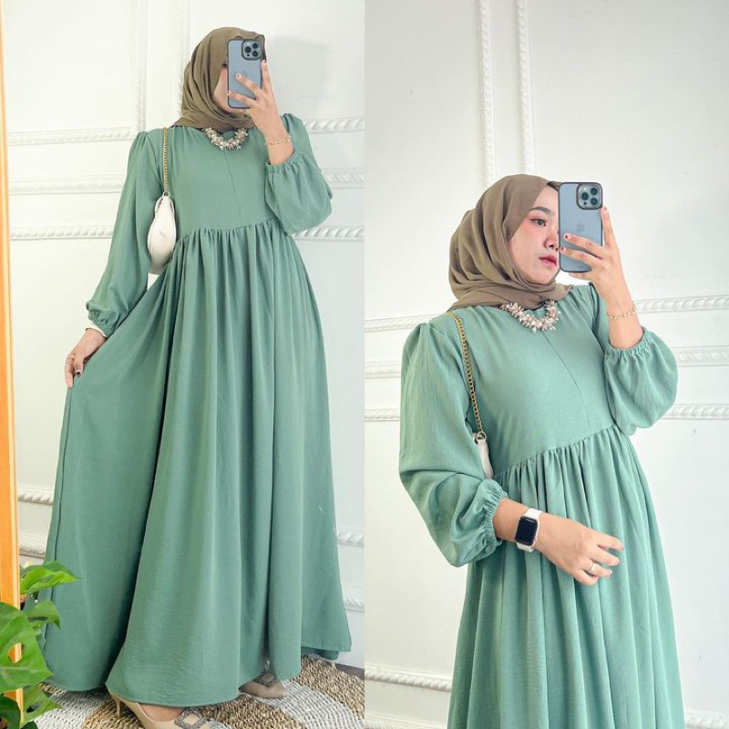 GAMIS DRESS POLOS SIMPLE ELEGANT