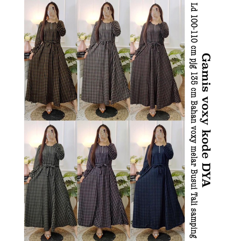 Gamis voxy busui DYB DYA