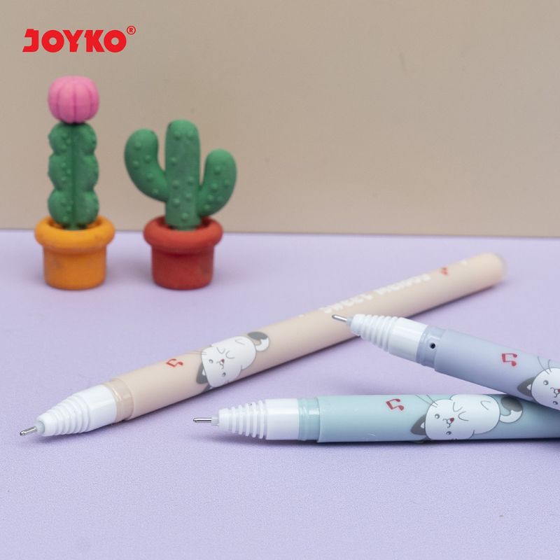 Erasable Gel Pen Pulpen Bisa Dihapus Joyko GP-334 Shokyo 7 Gel 0.5 mm 12pcs