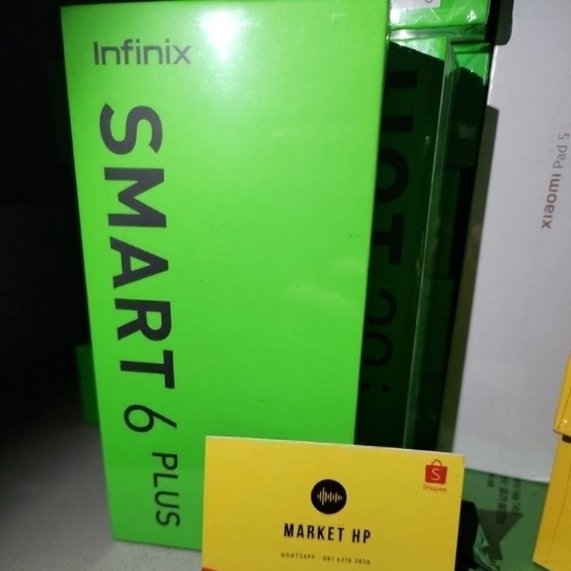 Infinix Smart 6 Plus 3/64 GB New Garansi Resmi Infinix Indonesia