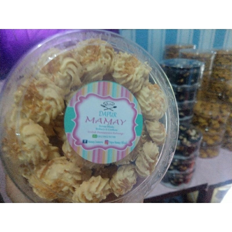 Sagu Keju, Kue Kering Sagu Keju, Kue Lebaran Kemasan500 gr