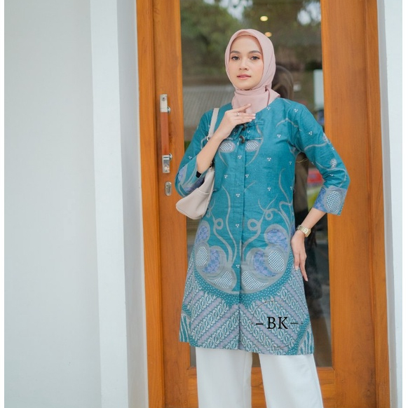 Batik Tunik Modern Wanita Premium | Batik Tunik Wanita Terbaru Kekinian | Batik Tunik jumbo | Batik 