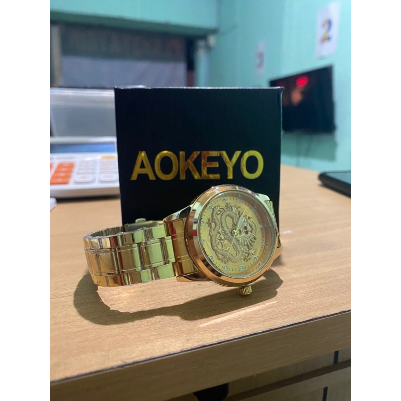 ORIGINAL AOKEYO JAM NAGA STANLESS Gold