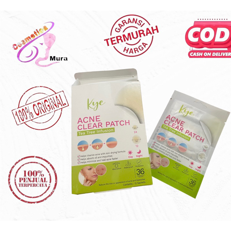 [ acne patch ] vienna kye acne clear patch tea tree infusion 36 patch :: isi 36 patch kye