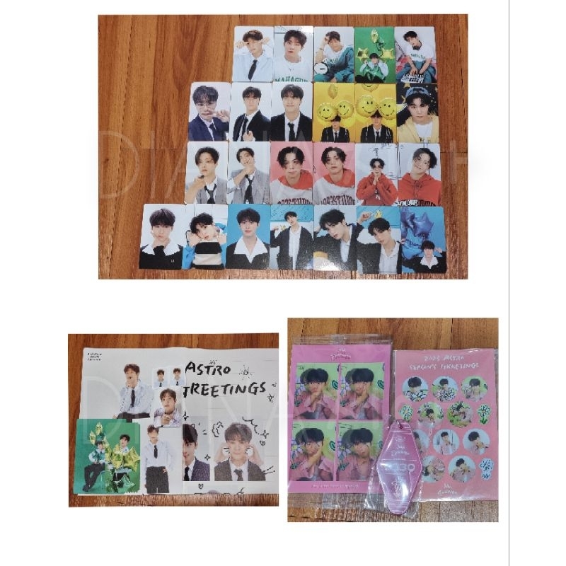 SG 2023 Astro TC Photocard Season's Greeting Jinjin Eunwoo Moonbin Rocky Sanha