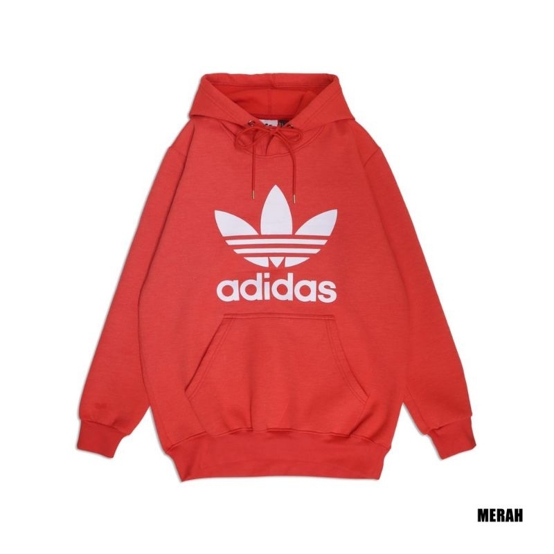 hoodie adidas trefoil big logo original