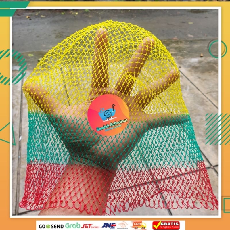 Seser jaring Lubang 0,5 Ikan kecil, udang kecil dll