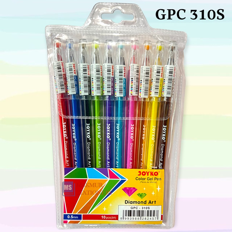 

AT Color Gel Pen Jokyo 10 Warna GPC 310S (Set)