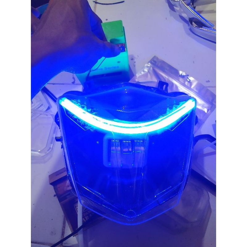 Reflektor Lampu Depan Beat Street Esp Eco Daymaker 3 Mata