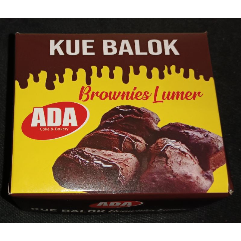 

kue balok lumer