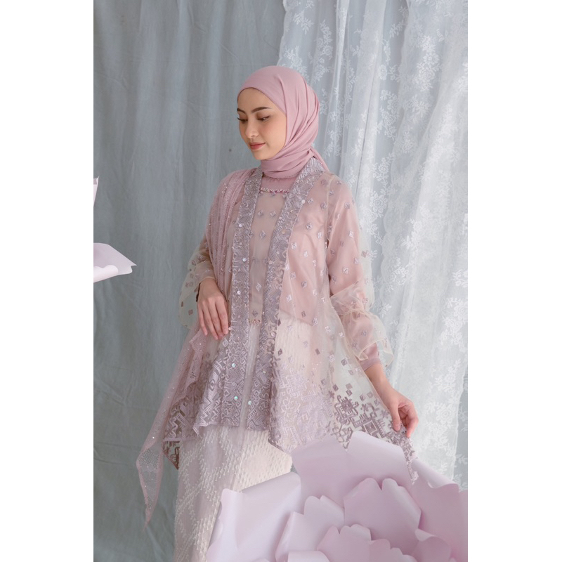 JALEELA - ODESSA TOP (ATASAN ONLY) - (INNER INCLUDED) (KEBAYA KONDANGAN / MODERN / LAMARAN / WISUDA)