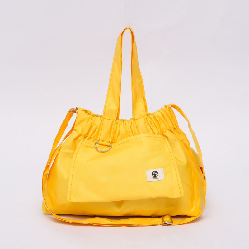 Dumpling Bag Tas Selempang Handle Bag Tas Wanita Tas serut Terbaru Size M Minor Mate Yellow