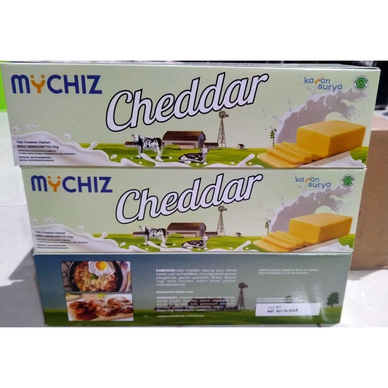 

Keju MyChiz 2kg / Keju Block 2kg My Chiz