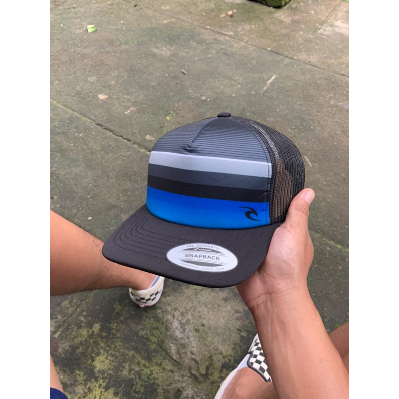 TOPI PRIA SNAPBACK TOPI JARING RIPCURL ORIGINAL BEST SELLER BERKUALITAS