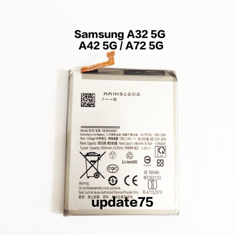 Baterai batre Samsung A32 5G A42 5G A72 5G EB-BA426ABY original