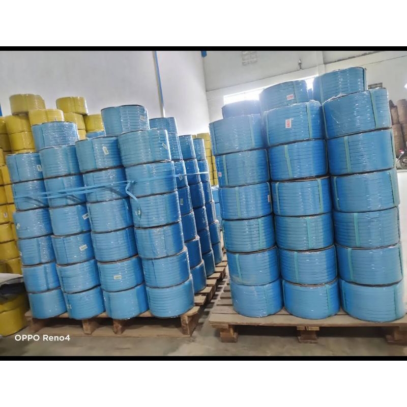 

Tali strapping band biru 15mm x 8 kg semiautomatic ato Gasper