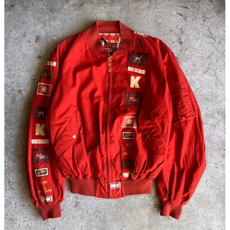 BOMBER JAKET KARL HELMUT FULL PATCH